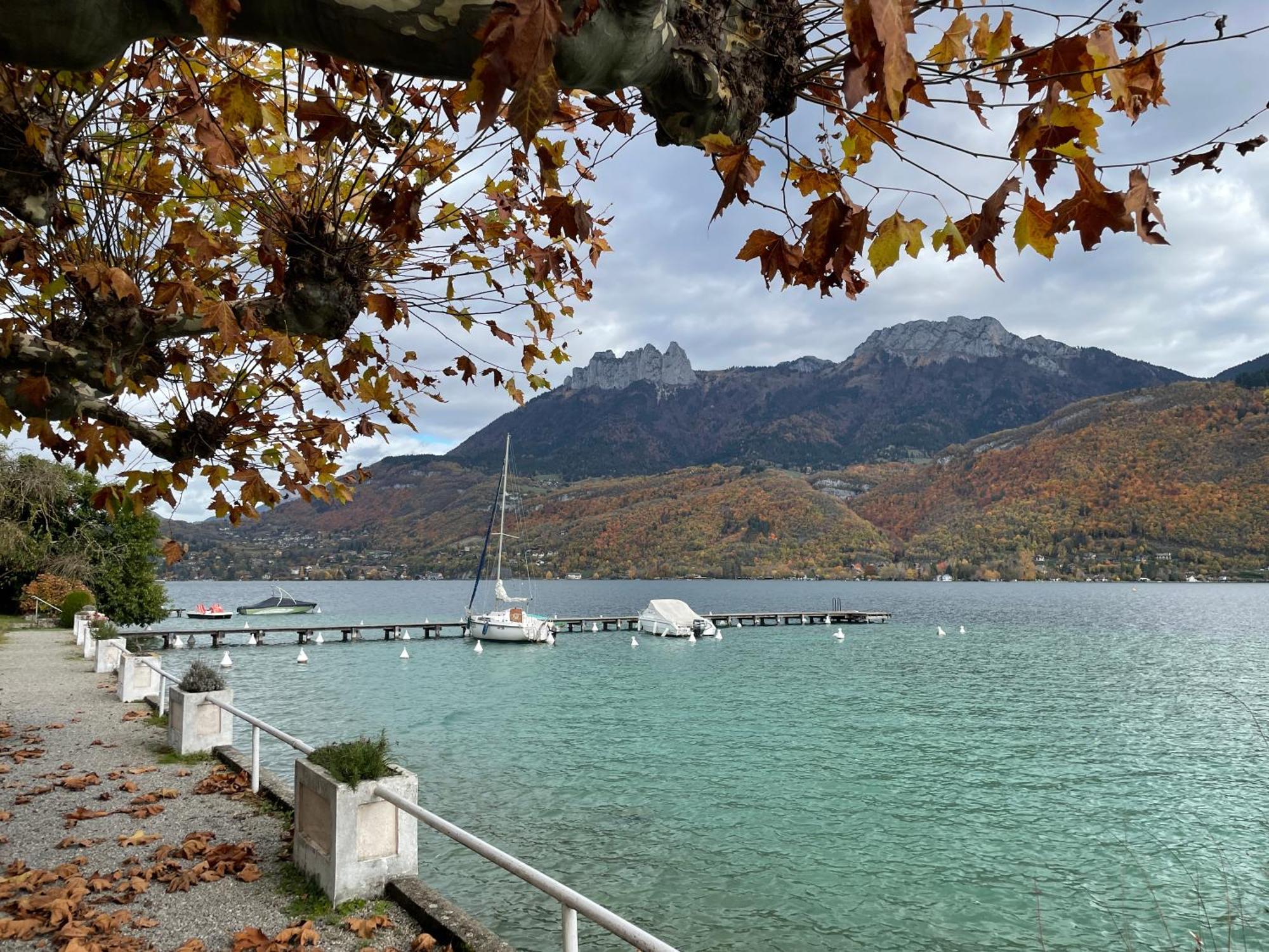 Rare 2 Bedroom With Private Beach On Lake Annecy ดูซาร์ ภายนอก รูปภาพ